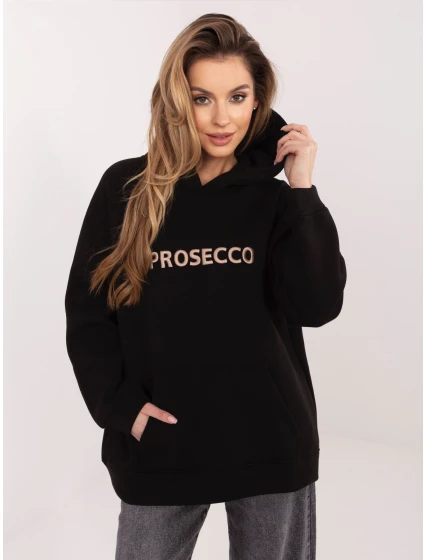 RV BL mikina A1034.30 čierna a béžová