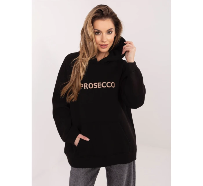 RV BL mikina A1034.30 čierna a béžová