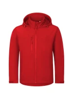 Trail pánska softshellová bunda červená