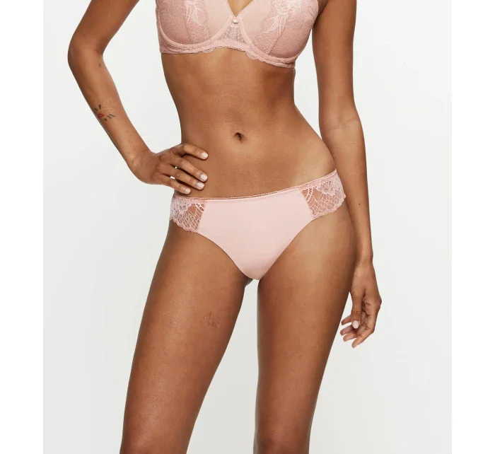 Dámske brazílske nohavičky Wild Peony Florale - PINK - svetlo ružová 1774 - TRIUMPH