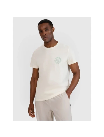 Pánske tričko s potlačou 4F 4FWSS25TTSHM1980-11S Pánske tričko s potlačou 4F 4FWSS25TTSHM1980-11S