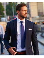 Korntex KXTIE8 Klasická kravata 76.TIE8 dark blue Korntex KXTIE8 Klasická kravata 76.TIE8 dark blue