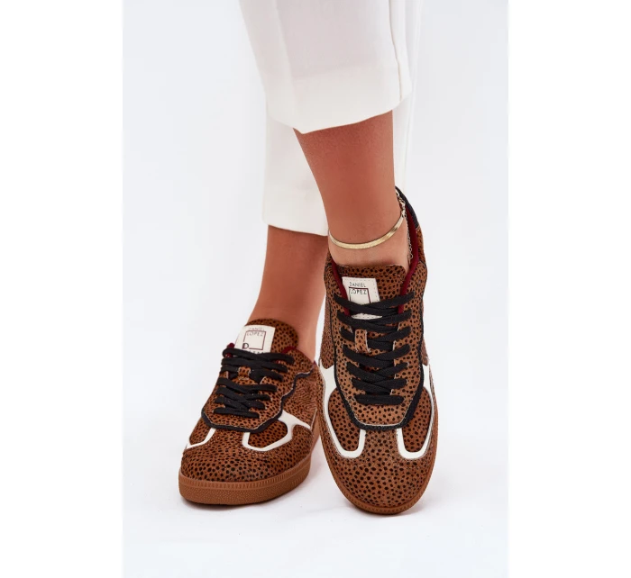 Sneakersy Damskie Daniel Lopez Just Dare SS2D4016 Camel