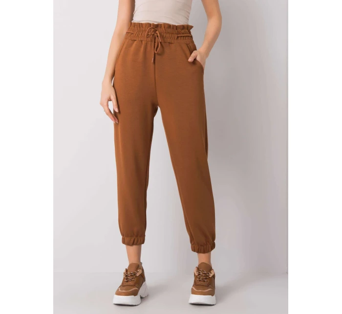 Tepláky 217 DR 25472.73 hnedá