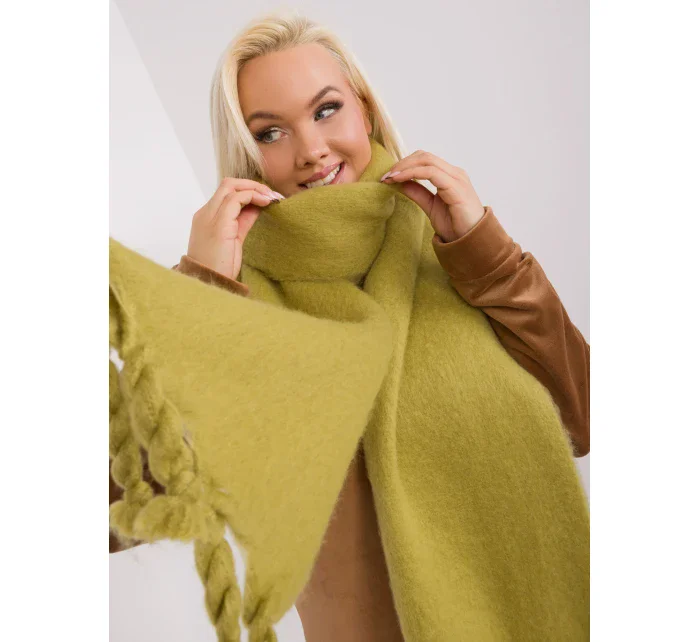 Szalik AT SZ model 19349392 oliwkowy - FPrice