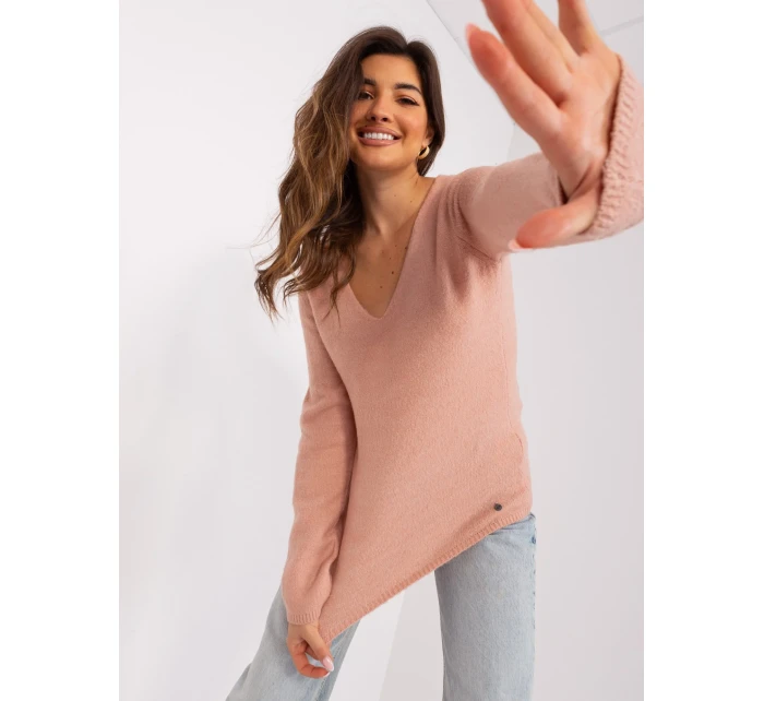 Jumper D93110W90652B3VEN svetlo ružový Jumper D93110W90652B3VEN svetlo ružový