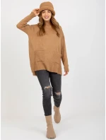 Dámsky sveter RV SW 7051 ťavia