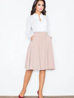 Košeľa Žaneta M012 Biela - Figl