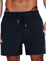 Pánske tmavomodré šortky FashionStreet SX2535