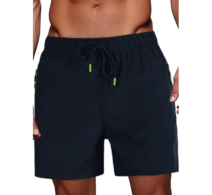 Pánske tmavomodré šortky FashionStreet SX2535