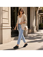Dámske pohodlné čižmy Unisoft 8910 slip-on v maskáčoch