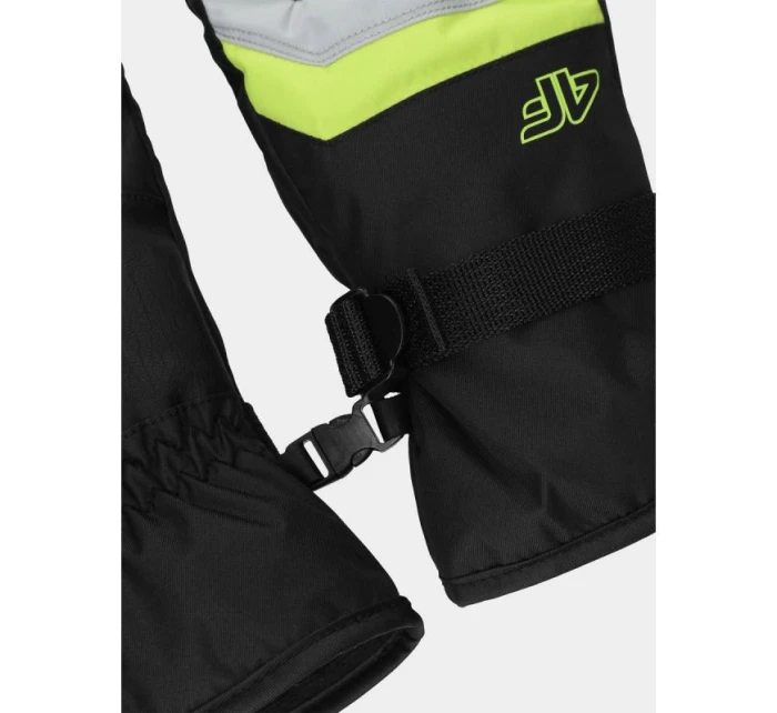 Chlapčenské lyžiarske rukavice 4F Junior 4FJWAW24AFGLM129-21S Chlapčenské lyžiarske rukavice 4F Junior 4FJWAW24AFGLM129-21S