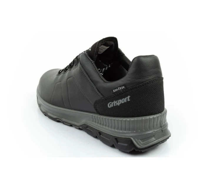 Grisport pánska treková obuv Nero avon SPO-TEX kožená čierna