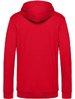 B&C #Hoodie Pánska mikina s kapucňou 01.U03W červená B&C #Hoodie Pánska mikina s kapucňou 01.U03W červená