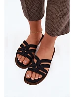 Dámské ploché sandály s pásky model 22125726 - Boto