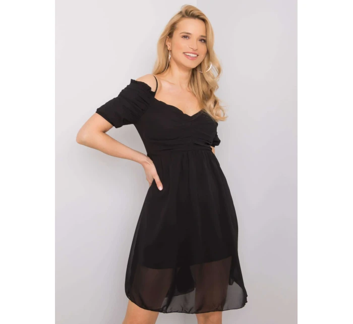 Šaty 322 SK 1768.70P čierna Šaty 322 SK 1768.70P čierna