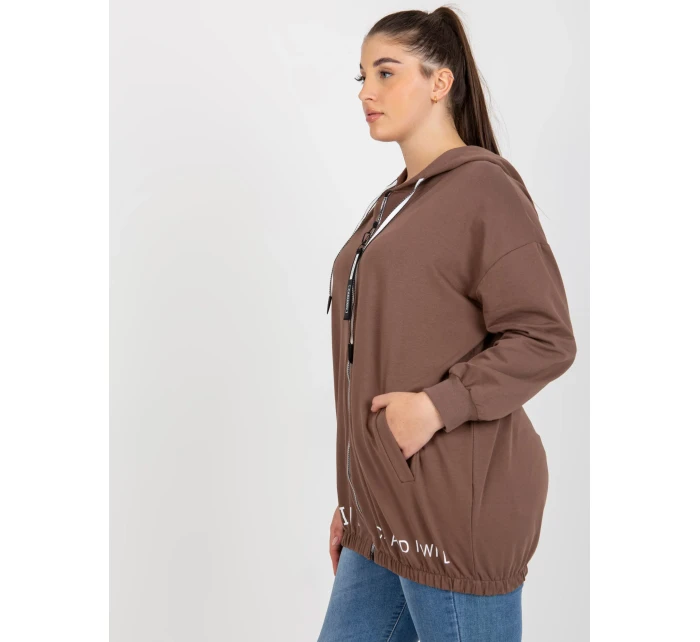 Mikina RV BL 8302.78 hnedá Mikina RV BL 8302.78 hnedá