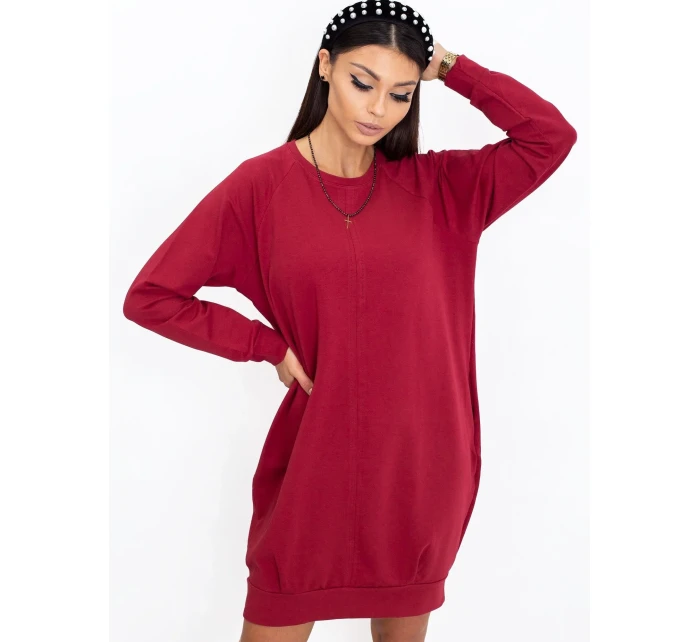 Šaty RV TU model 14825463 kaštanová - FPrice Šaty RV TU model 14825463 kaštanová - FPrice