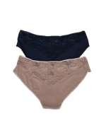 Dámske nohavičky 26097 A'2 Beige/Black - DC Girl