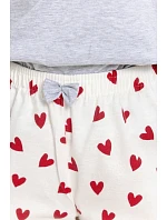 model 22322079 DÁMSKÉ DLOUHÉ PYŽAMO CORIN S–XL - Taro