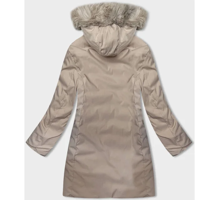 oboustranná dámská zimní bunda s kapucí model 21246417 - S'WEST