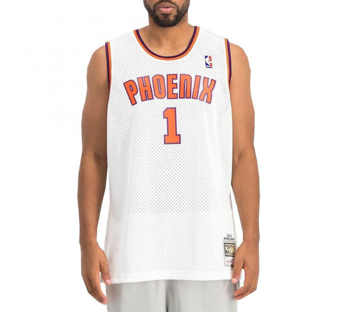 Mitchell & Ness Phoenix NBA Alternative Jersey Suns 2002 Anfernee Hardaway M SMJY4443-PSU02AHAWHIT Pánske oblečenie
