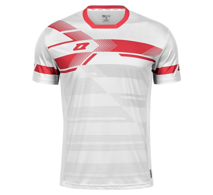 Zápasové tričko Zina La Liga (bielo-červené) Jr 2318-96342