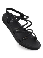 Dámské sandály se zirkony černé model 21905020 - FILIPPO