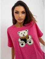 Dámska blúzka LK BZ 509251.26X fuchsiová - FPrice Dámska blúzka LK BZ 509251.26X fuchsiová - FPrice