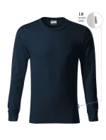 Resist LS triko unisex námořní modrá 02 (brand label) Resist LS triko unisex námořní modrá 02 (brand label)