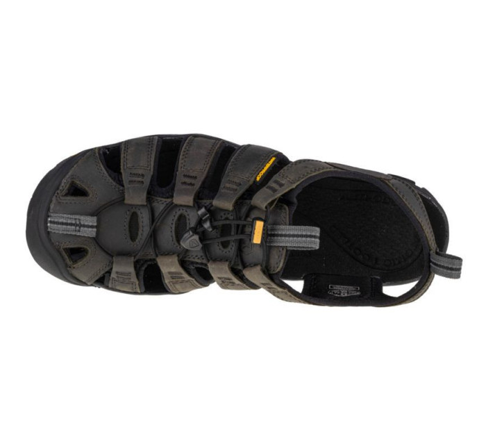 Pánske sandále Clearwater CNX Leather M 101310 khaki-čierna - Keen