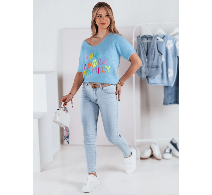 Dámský svetr modrý Dstreet model 21973906 - FashionStreet