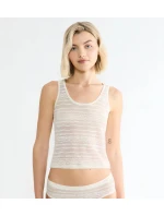 sloggi FREE Evolve Tank Top Lace - WHITE - SLOGGI WHITE - SLOGGI