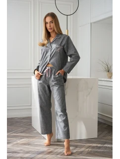 Pyžamo model 21748161 Coco long/r S2XL dámské - L&L