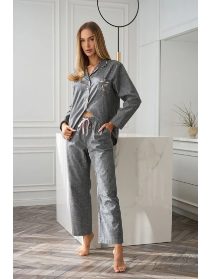 Pyžamo model 21748161 Coco long/r S2XL dámské - L&L