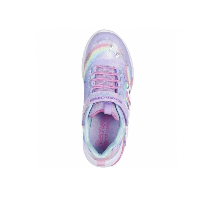 Skechers S Lights - Unicorn Chaser 302298L-LVMT Lavender/Multi detské