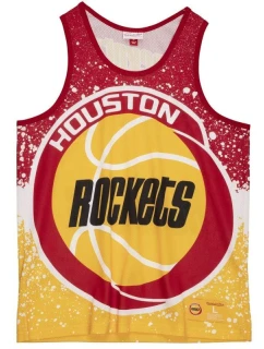 Pánske tielko bez rukávov Mitchell & Ness NBA Houston Rockets