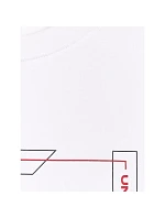 Pánske tričko s potlačou a dlhým rukávom 4F 4FRAW25TLONM606-10S pánske