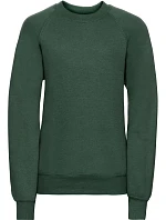 Dětská raglánová mikina 10. bottle green model 22474578 - Russell Athletic Dětská raglánová mikina 10. bottle green model 22474578 - Russell Athletic