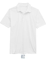 Men Pánské žerzejové polo white model 22500525 - NEOBLU Men Pánské žerzejové polo white model 22500525 - NEOBLU