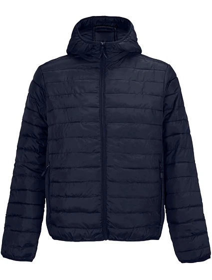 SOL'S Stream Jacket Men – Ľahká pánska prešívaná bunda s kapucňou 25.4444 french navy SOL'S Stream Jacket Men – Ľahká pánska prešívaná bunda s kapucňou 25.4444 french navy