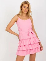 Dámske šaty LK SK 508614 šaty.57P ružová - FPrice