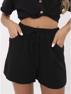 Šortky MO SN 9717.95 čierne