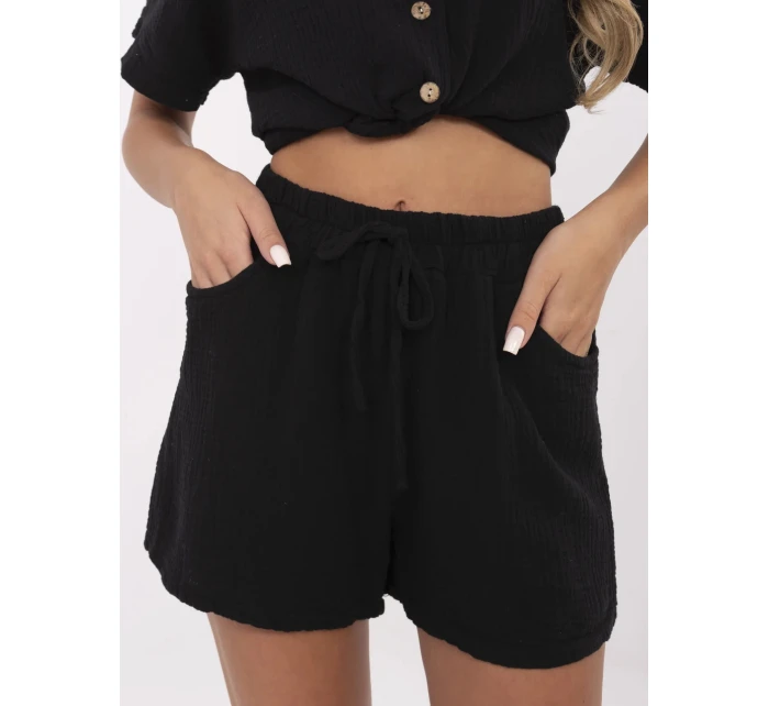 Šortky MO SN 9717.95 čierne Šortky MO SN 9717.95 čierne