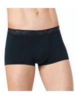 Boxerky Sloggi men Shirt Stop Hipster E čierne - Sloggi