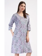 Dámske domáce šaty s trojštvrťovými rukávmi Miana
