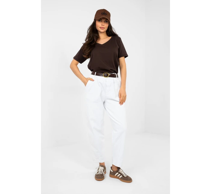 Šnúrové nohavice model 224060 Taliansko Moda