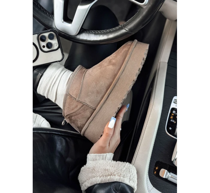 Dámske topánky SNOWTRED khaki FashionStreet ZY0567