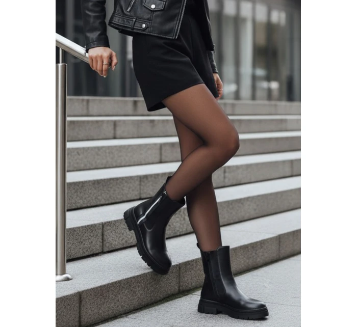 Dámské kozačky černé Dstreet model 21994987 - FashionStreet