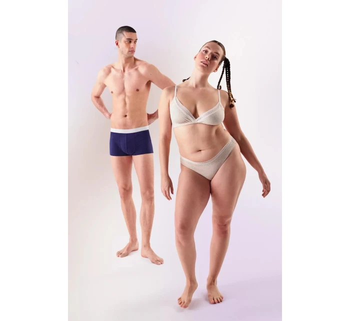 Pánske boxerky GO ABC 2.0 Hipster 2P - MODRÁ - modrá 00RA - SLOGGI